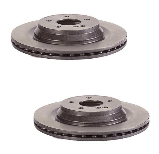 Brembo Brake Pads and Rotors Kit - Front and Rear (350mm/320mm) (Ceramic)